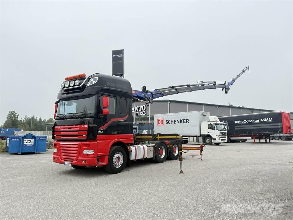 DAF XF105.510 6X4 Automobiliniai kranai