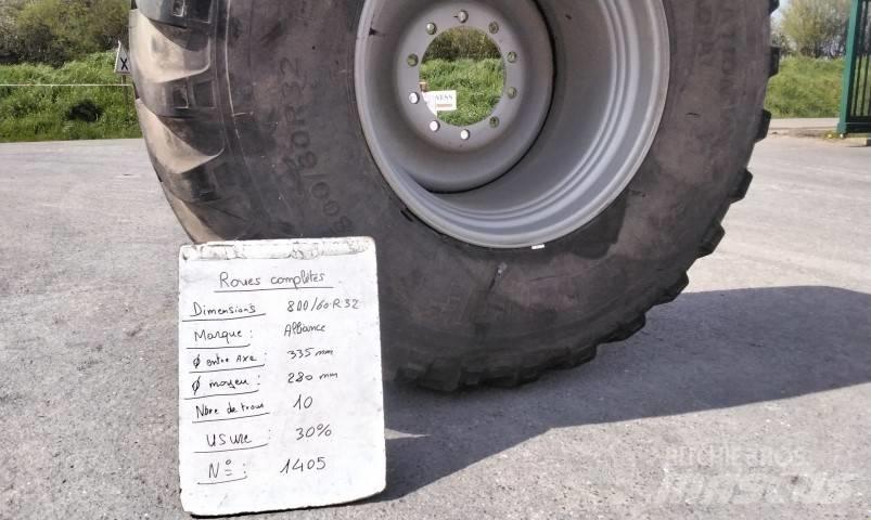 Alliance 800/60R32 Padangos, ratai ir ratlankiai