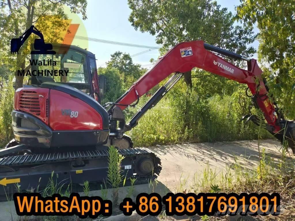 Yanmar Vio 80 Vidutinės galios ekskavatoriai 7-12 t