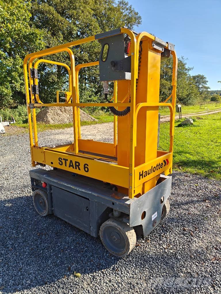 Haulotte Star 6 Vertikalūs stiebiniai keltuvai