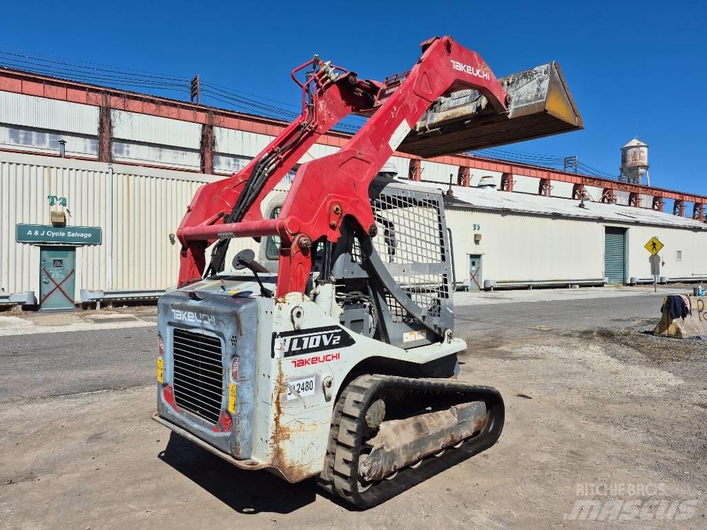 Takeuchi TL10 Krautuvai su šoniniu pasukimu