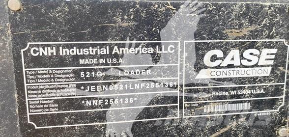 CASE 521G XT Naudoti ratiniai krautuvai