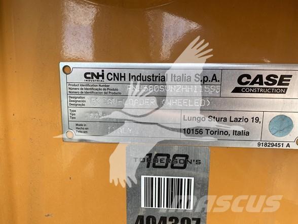 CASE 580SV Ekskavatoriniai krautuvai