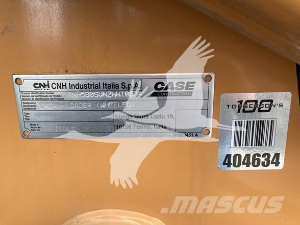 CASE 580SV Ekskavatoriniai krautuvai