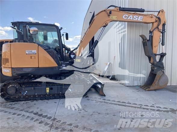 CASE CX80C Vikšriniai ekskavatoriai
