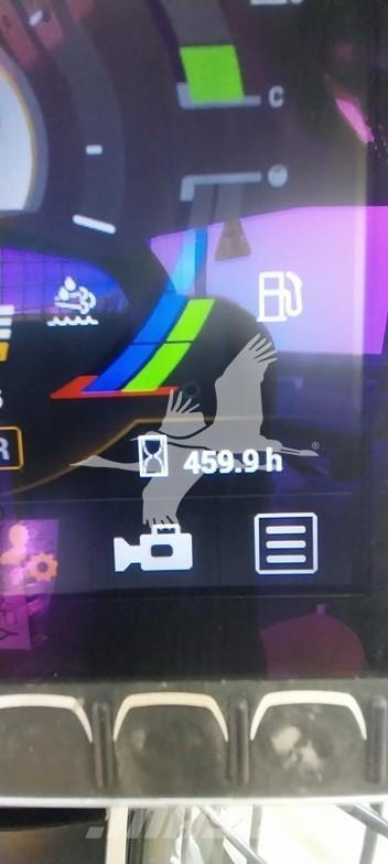 CASE DL550 Krautuvai su šoniniu pasukimu