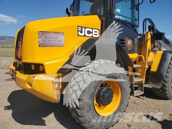 JCB 417 Naudoti ratiniai krautuvai