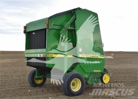 John Deere 567 Ritinių presai