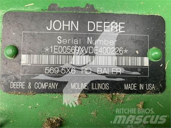 John Deere 569 Ritinių presai