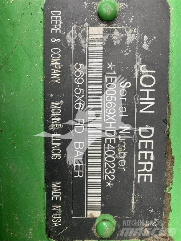 John Deere 569 Ritinių presai