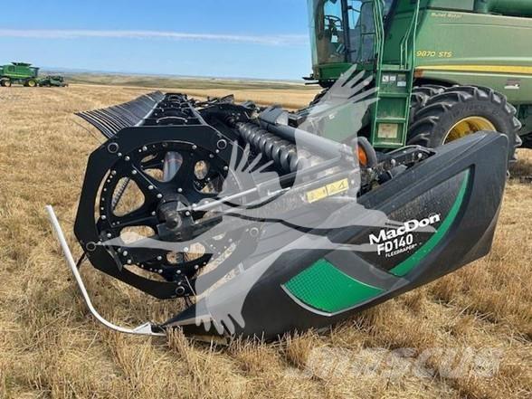 MAC DON FD140 Derliaus nuėmimo kombainų galvos