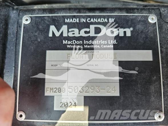 MAC DON FD250 Derliaus nuėmimo kombainų galvos