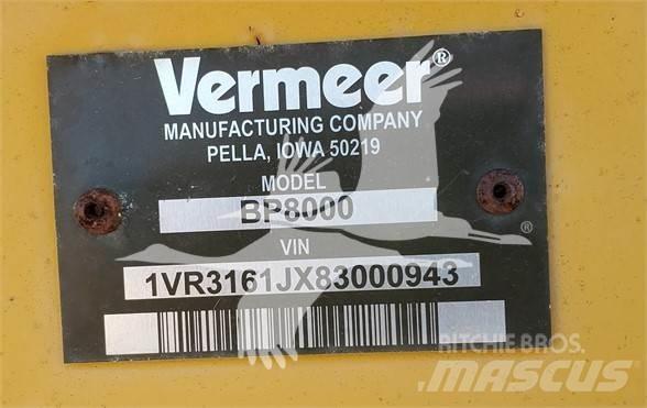 Vermeer BP8000 Kiti pašarų derliaus nuėmimo įrengimai