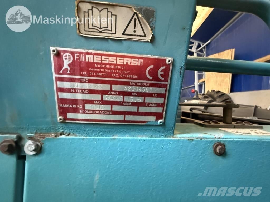 Messersi TCH 155 Statybiniai savivarčiai sunkvežimiai