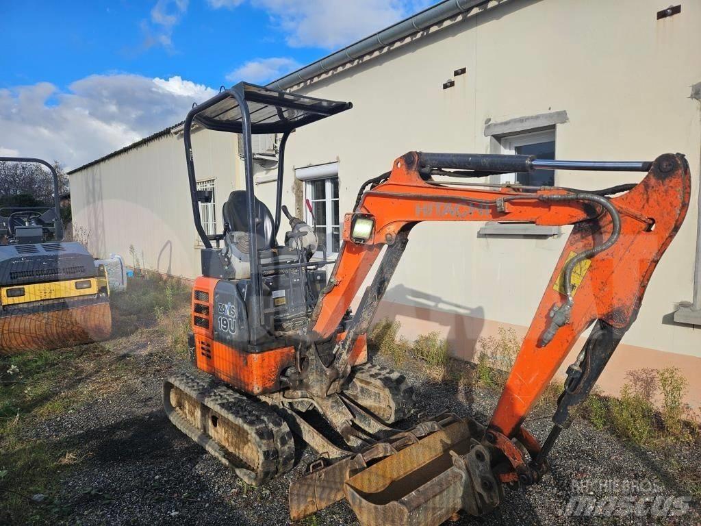 Hitachi ZX 19 U Mini ekskavatoriai < 7 t