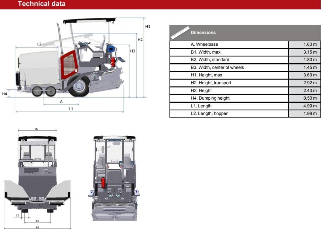 Dynapac SD 1800 W Asfalto klotuvai