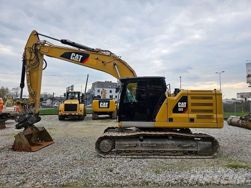 CAT 323-07B Vikšriniai ekskavatoriai