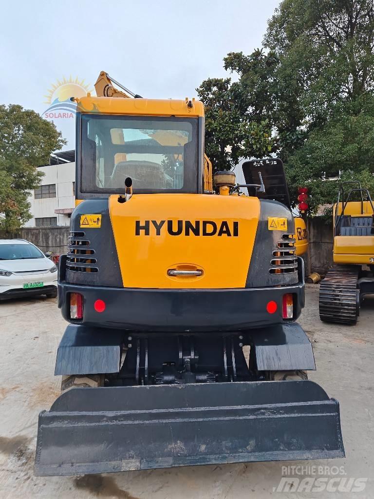 Hyundai R 60 W Ratiniai ekskavatoriai