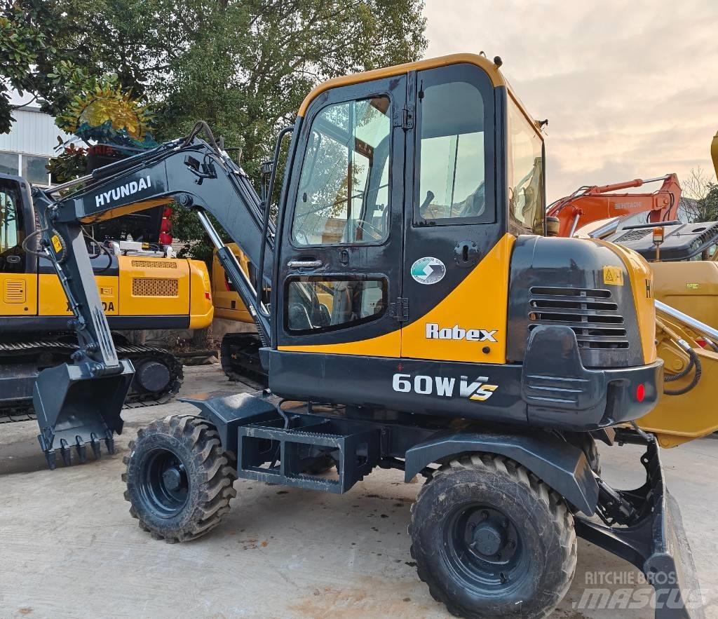 Hyundai R 60 W Ratiniai ekskavatoriai
