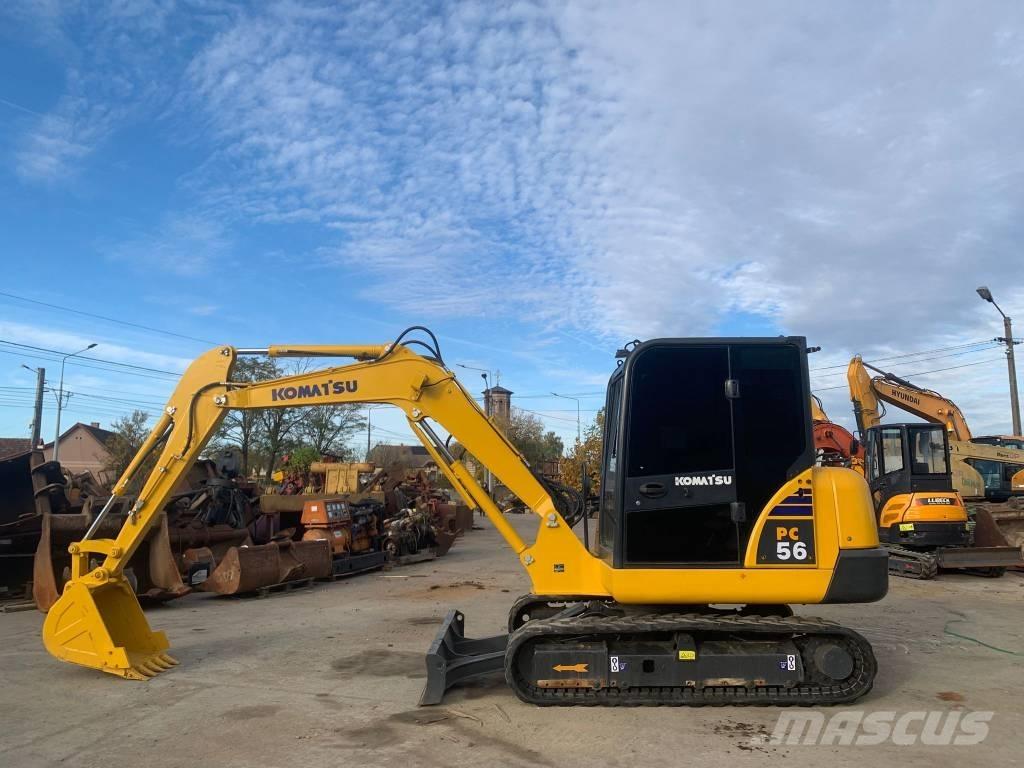 Komatsu PC 56-7 Mini ekskavatoriai < 7 t