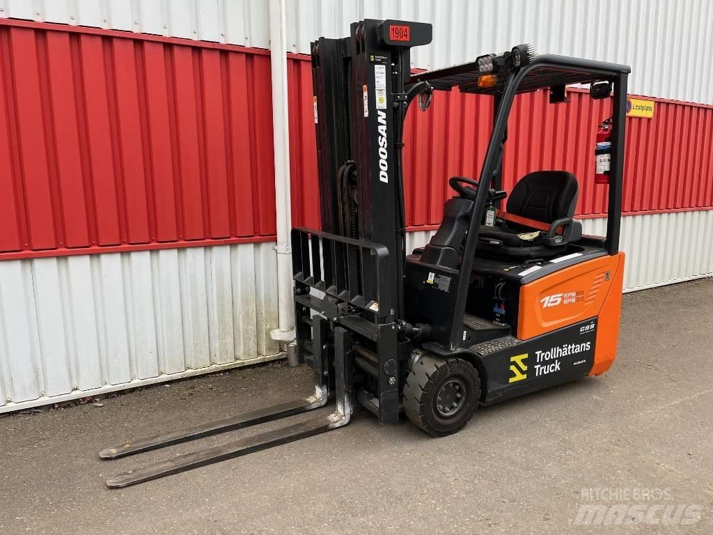 Doosan B 15 T-7 Elektriniai šakiniai krautuvai