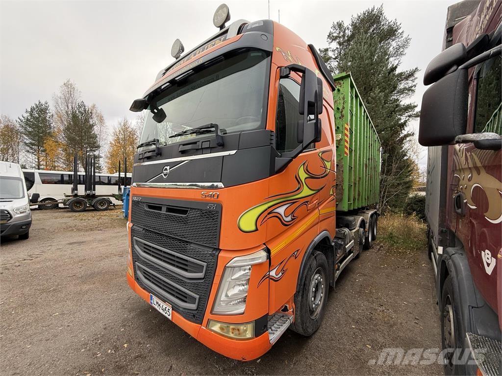 Volvo FH13 540 8X2 Sunkvežimiai su keliamuoju kabliu