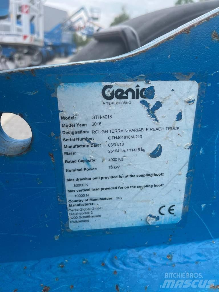 Genie GTH 4018 Teleskopiniai krautuvai