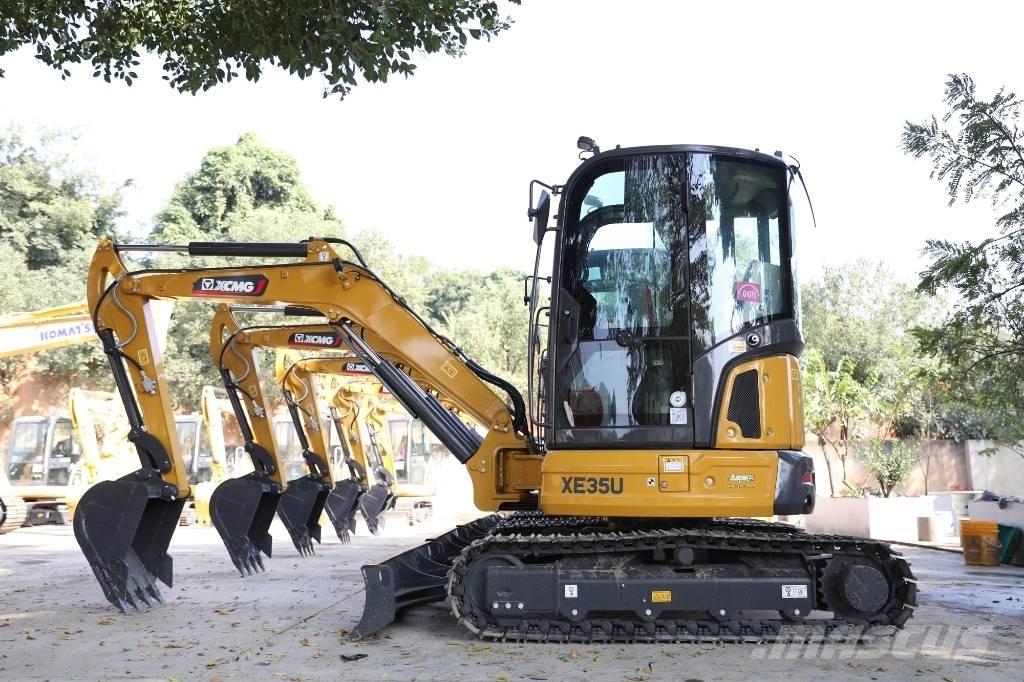 XCMG XE35U Vikšriniai ekskavatoriai