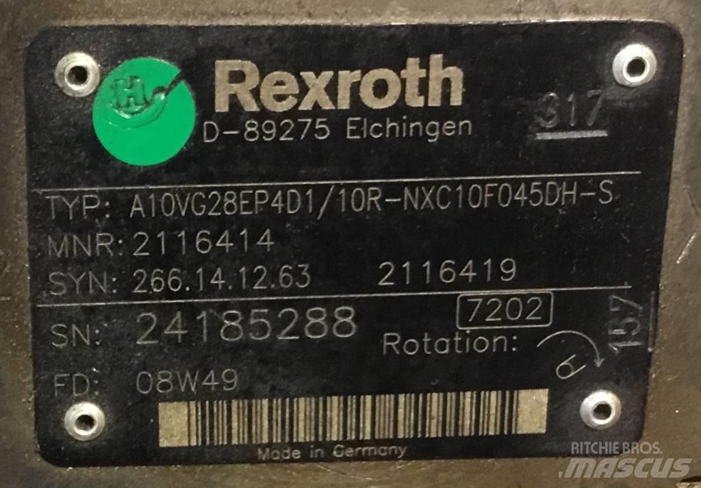 Rexroth A10VG28R Hidraulikos įrenginiai