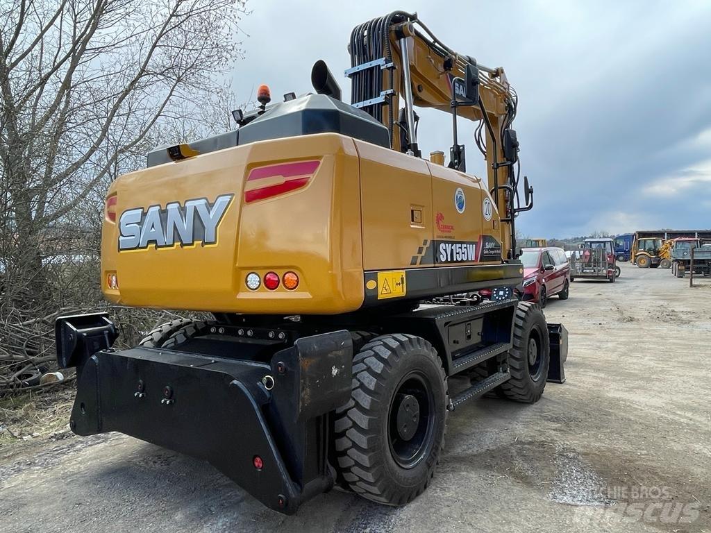 Sany SY155W Ratiniai ekskavatoriai