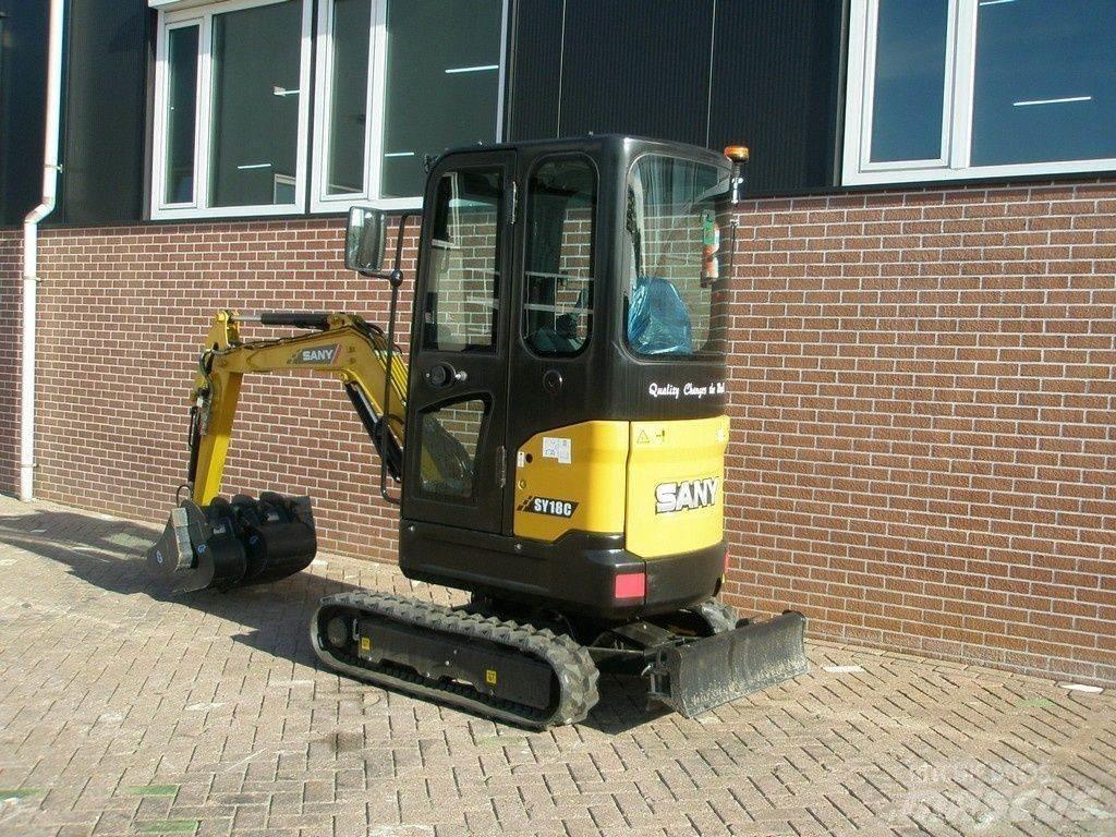 Sany SY18C Mini ekskavatoriai < 7 t