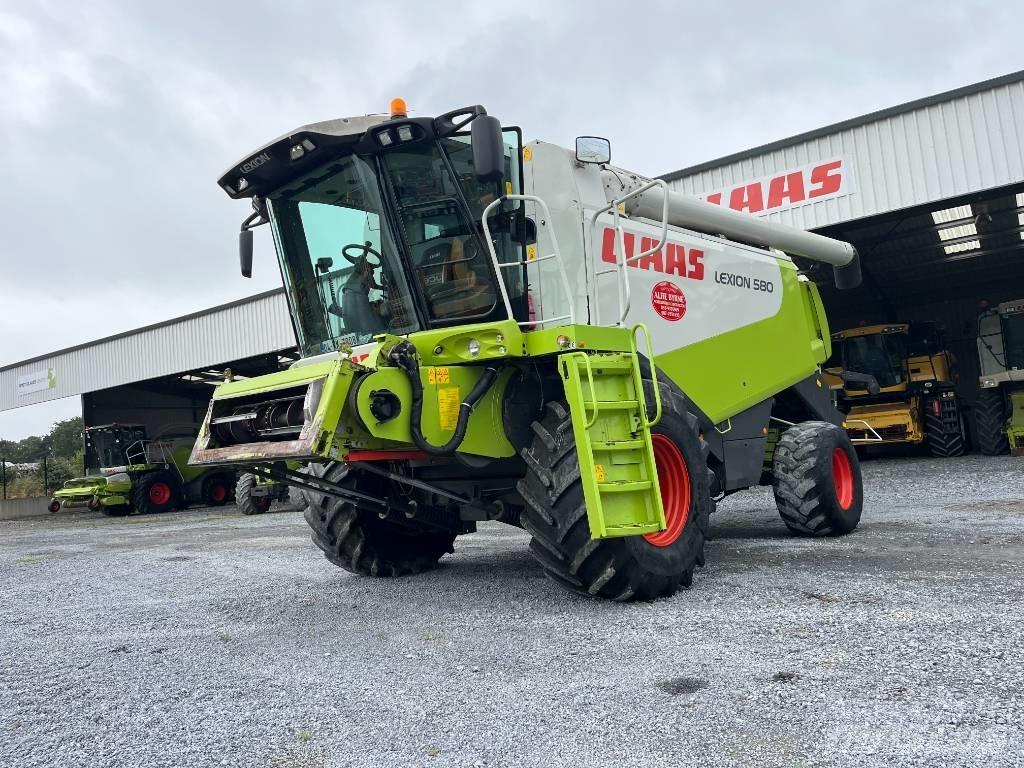 CLAAS Lexion 580 Derliaus nuėmimo kombainai