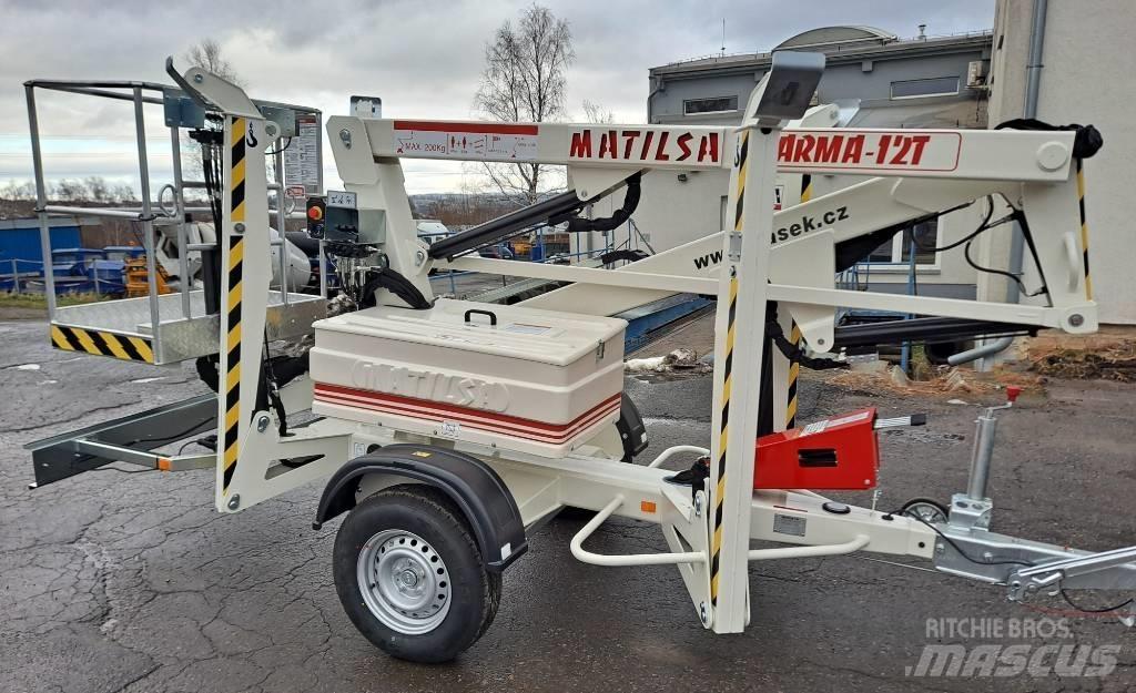 Matilsa Parma 12T Ant priekabų montuojamos kėlimo platformos
