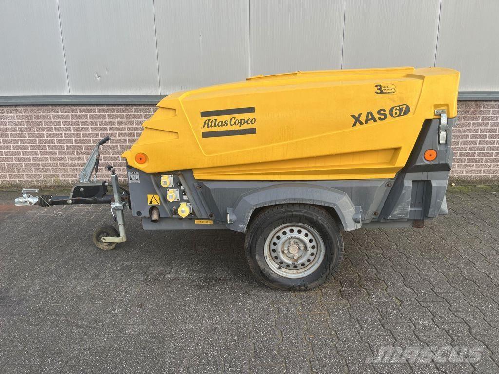 Atlas Copco XAS67 Kompresoriai