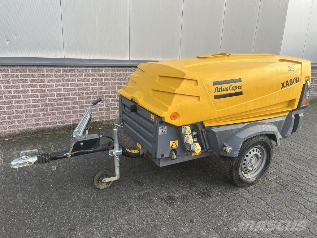 Atlas Copco XAS67 Kompresoriai