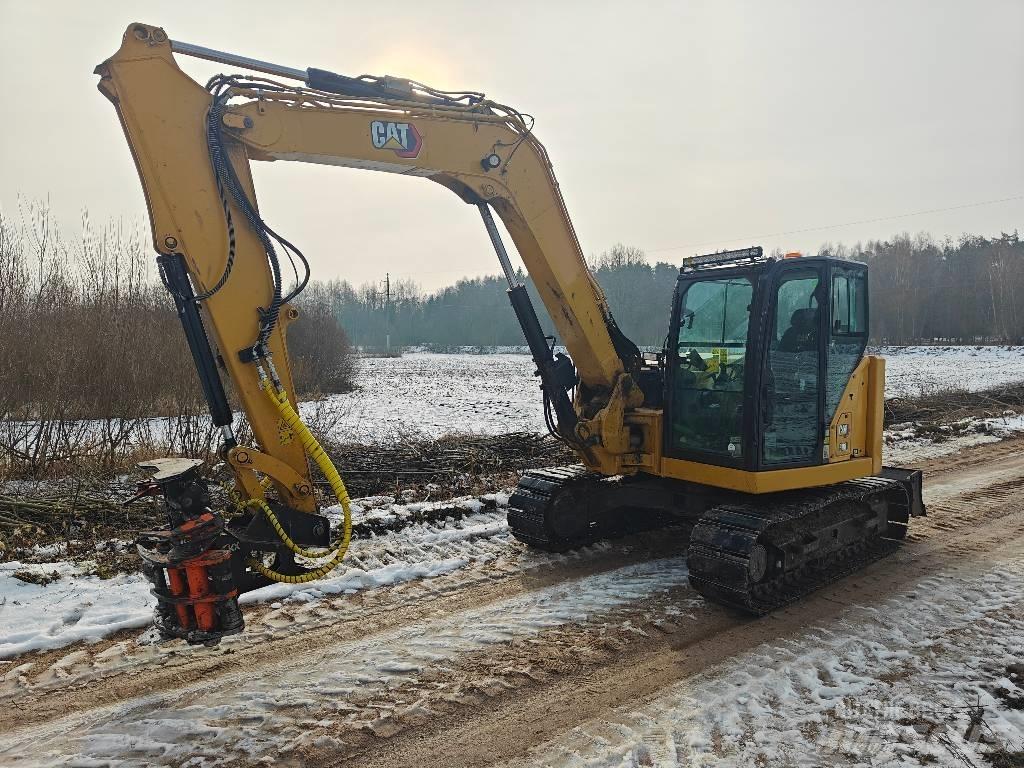 CAT 308  CR Vidutinės galios ekskavatoriai 7-12 t