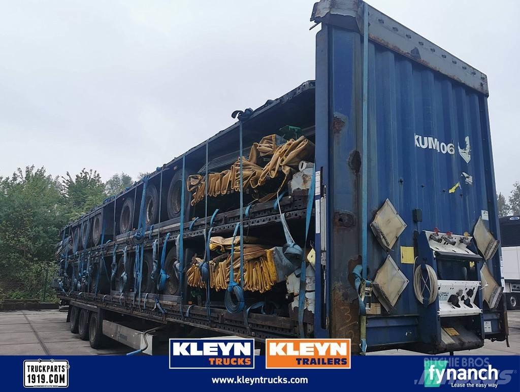 Krone SD Tentinės puspriekabės