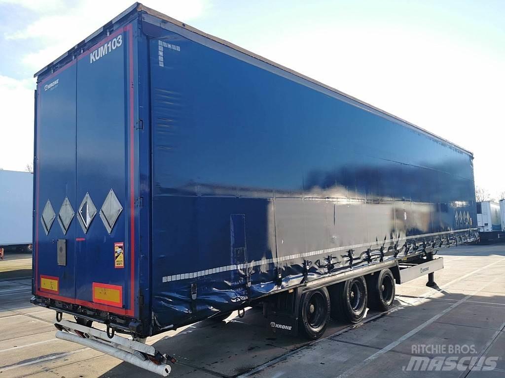 Krone SD Tentinės puspriekabės