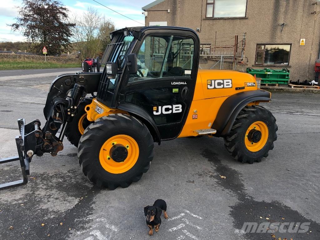 JCB 527-55 Teleskopiniai krautuvai žemės ūkiui