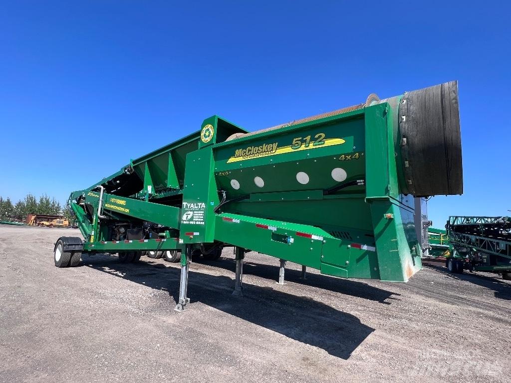 McCloskey 512R Cilindriniai rotaciniai sietai