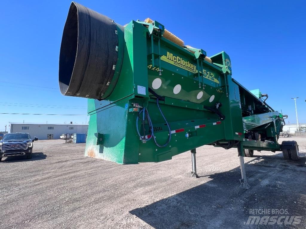 McCloskey 512R Cilindriniai rotaciniai sietai