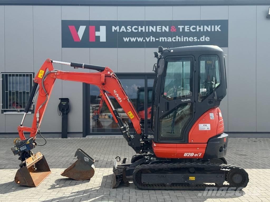 Kubota U 20-3 Mini ekskavatoriai < 7 t