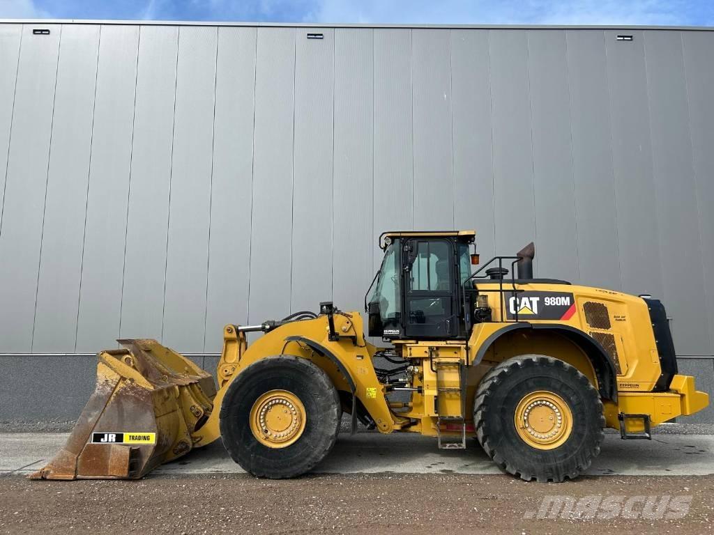 CAT 980 M Naudoti ratiniai krautuvai