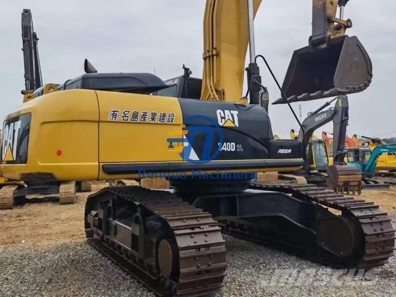 CAT 340D2L Vikšriniai ekskavatoriai