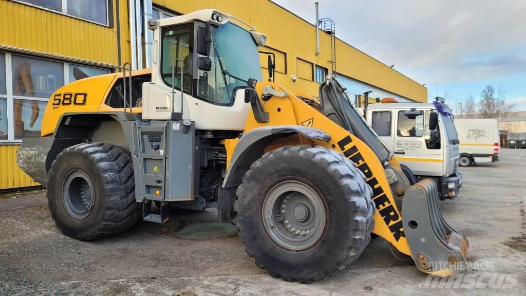 Liebherr L580 XPower Naudoti ratiniai krautuvai