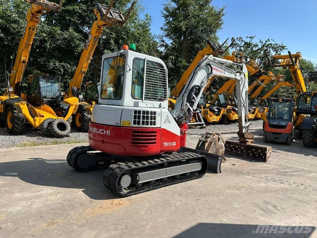 Takeuchi TB 153 FR Vidutinės galios ekskavatoriai 7-12 t