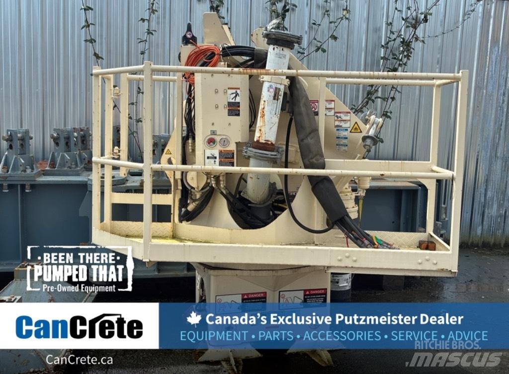Putzmeister pedestal Betono siurbliai