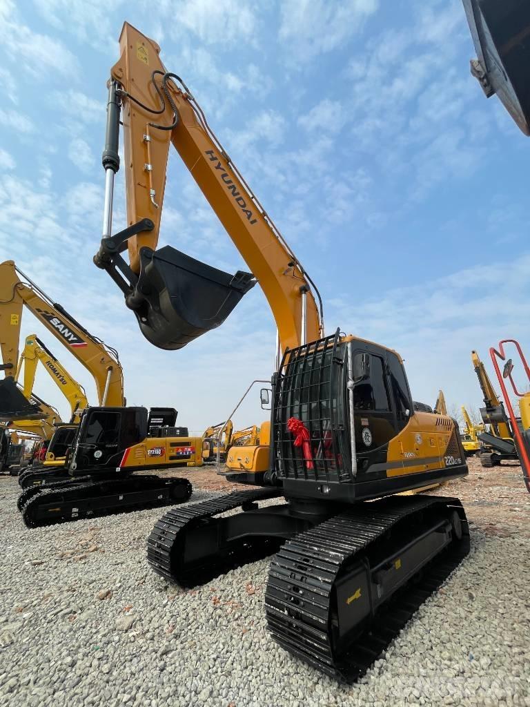 Hyundai 220 Vikšriniai ekskavatoriai