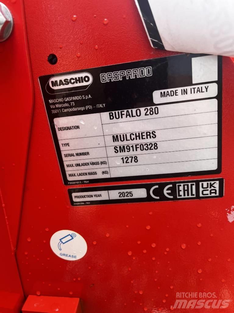 Maschio Bufalo 280 Ganyklų šienapjovės / rėžtuvės