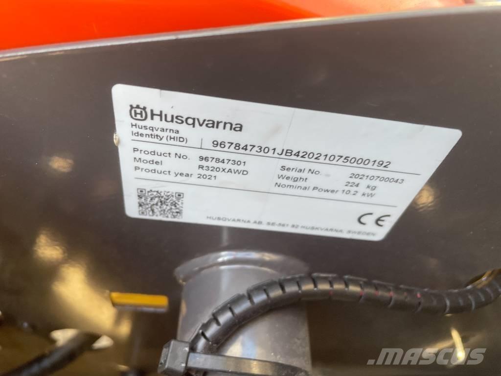 Husqvarna R320X AWD Sodo traktoriukai-vejapjovės